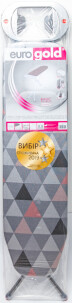 Фото 2 товару Дошка Для прасування (арт. 20250F6 met.) (110*30см.) (метал) "ЄВРОГОЛД" Фото 2 товару Дошка Для прасування (арт. 20250F6 met.) (110*30см.) (метал) "ЄВРОГОЛД"
