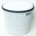 Фото 1 товару Корзина для білизни з криш. SP-140 "Ротанг" (13л.) кругла d.32см. "Турція" Фото 1 товару Корзина для білизни з криш. SP-140 "Ротанг" (13л.) кругла d.32см. "Турція"